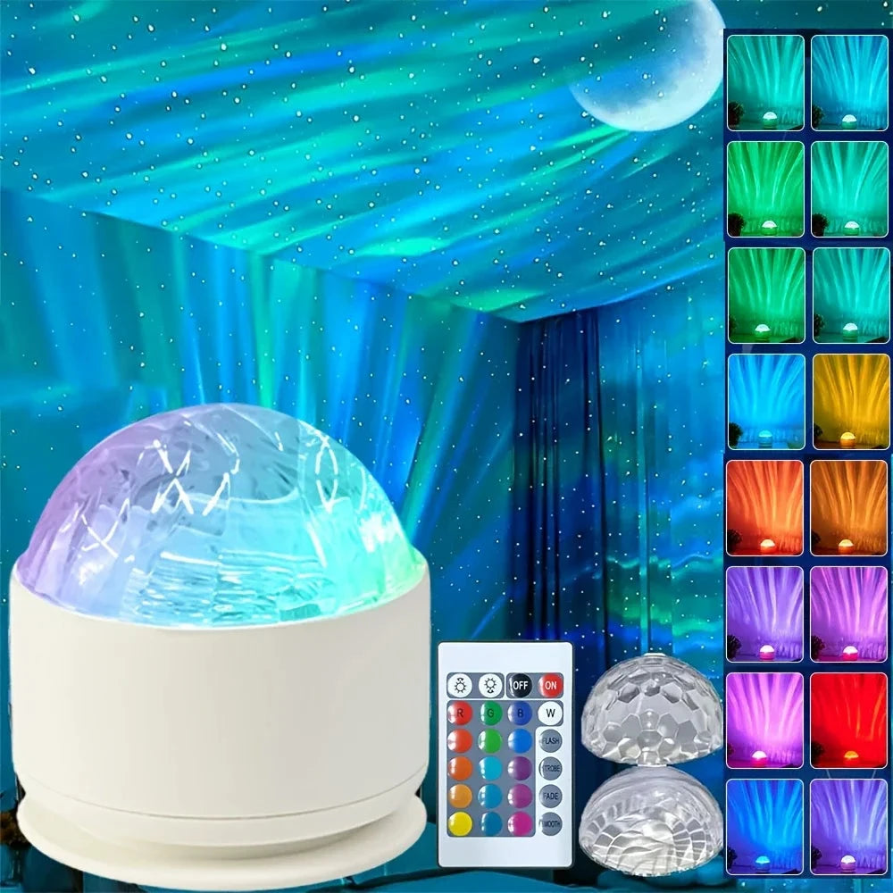 Rotating Northern Light