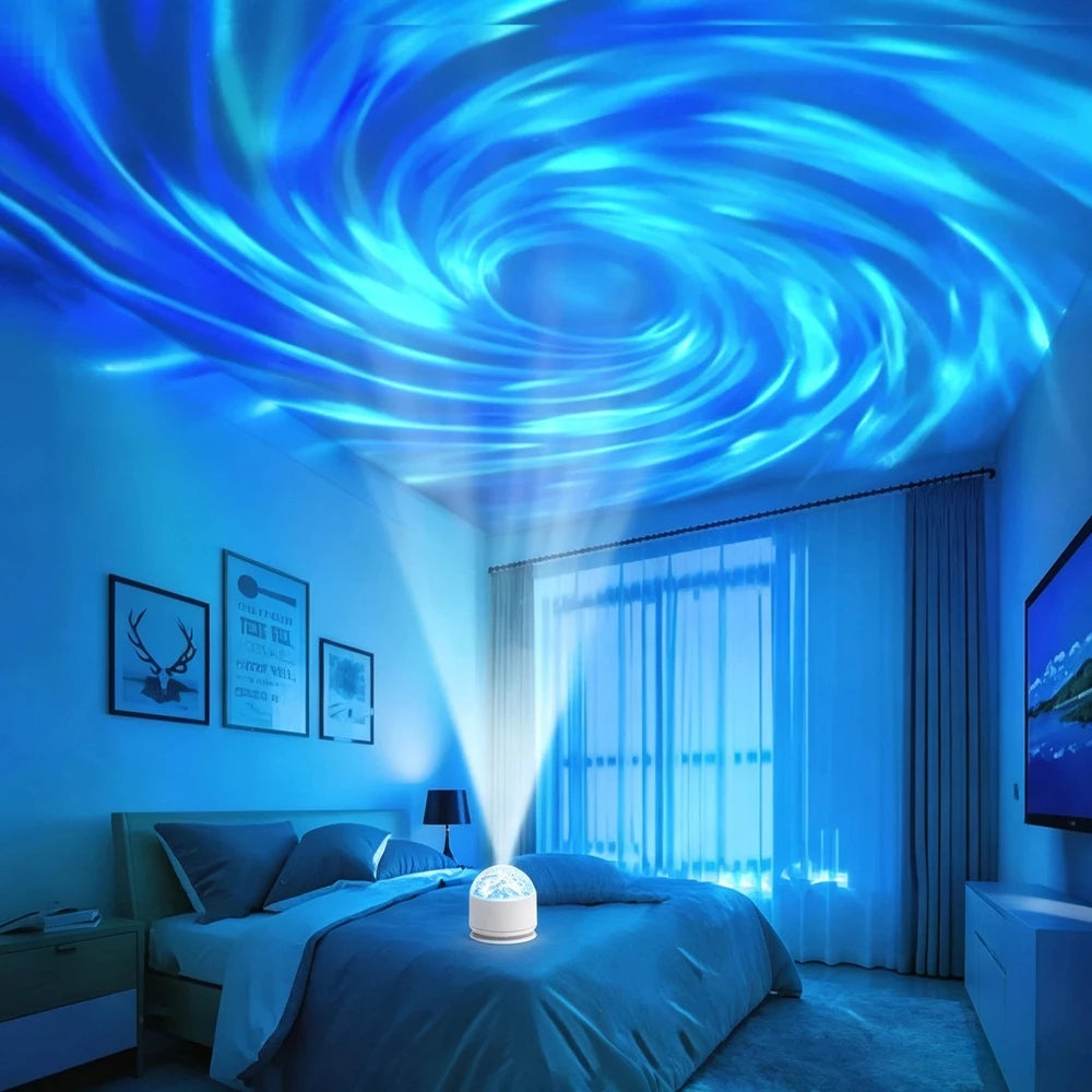 Rotating Northern Light